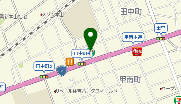 ChargeSPOT セブン-イレブン 神戸田中町4丁目店の地図画像