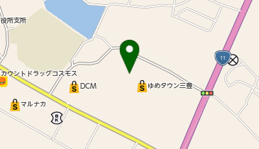 CHARGESPOT(チャージスポット)ソフトバンク ゆめタウン三豊の地図画像