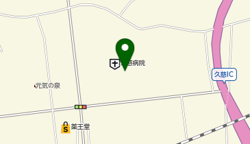 CHARGESPOT(チャージスポット)ローソン 県立久慈病院店の地図画像