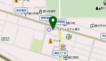 スギ薬局 プリオ豊川店の地図画像