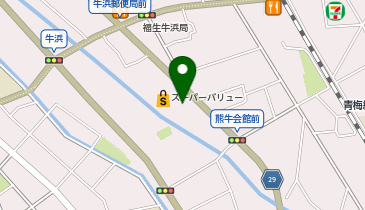スギ薬局 福生店の地図画像