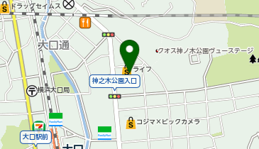 スギ薬局 大口店の地図画像