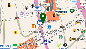 スギ薬局 梅田店の地図画像