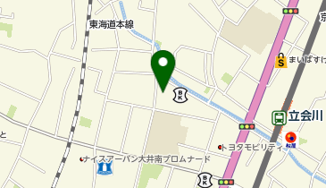 スギ薬局 南大井店の地図画像