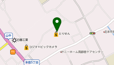 スギドラッグ とりせん北本店の地図画像