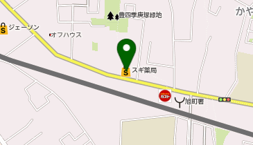 スギ薬局 柏豊四季店の地図画像