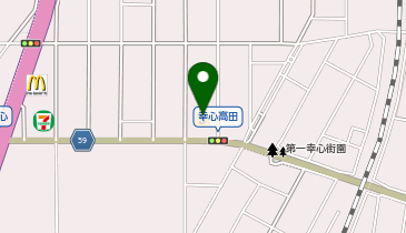 スギ薬局 守山幸心店の地図画像
