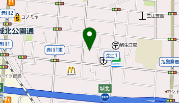 スギ薬局 生江店の地図画像