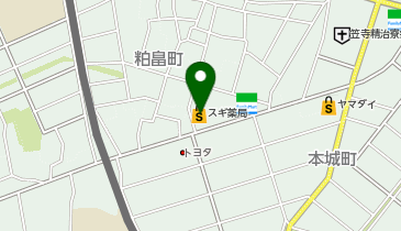 スギ薬局 笠寺南店の地図画像
