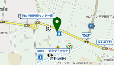 スギ薬局 新宿若松町店の地図画像