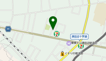 スギ薬局 津田沼駅北店の地図画像