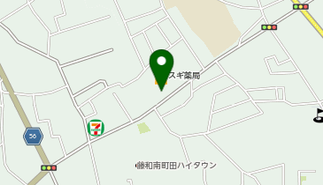 スギ薬局 南町田店の地図画像