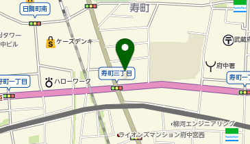 スギドラッグ 府中寿町店の地図画像