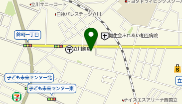 スギ薬局 立川錦町店の地図画像