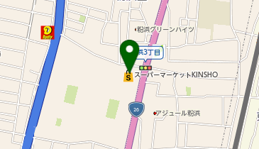 スギ薬局 粉浜西店の地図画像