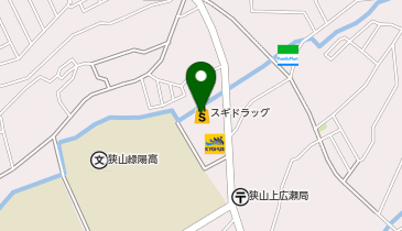 スギドラッグ 狭山広瀬東店の地図画像