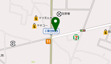スギドラッグ 佐野店の地図画像