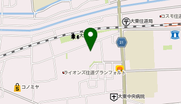 スギドラッグ カナートモール住道店の地図画像