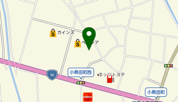 スギドラッグ 前橋小島田店の地図画像