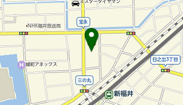 スギドラッグ 福井大手店の地図画像