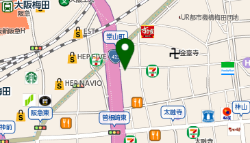 スギドラッグ 堂山店の地図画像