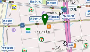 スギ薬局 伏見御園店の地図画像