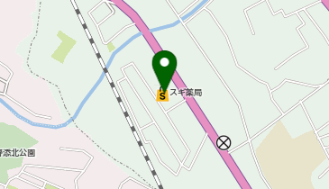 スギドラッグ 土山店の地図画像