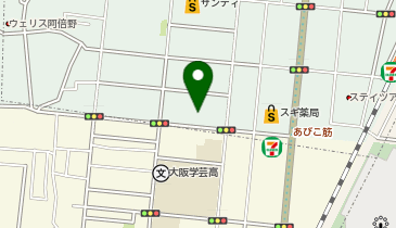 スギ薬局 在宅調剤センター西田辺店の地図画像