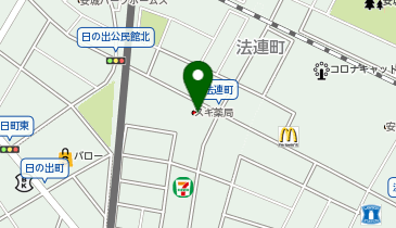 スギ薬局 在宅調剤センター安城店の地図画像