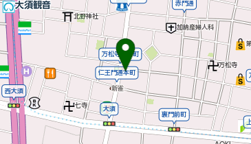 スギドラッグ 大須万松寺店の地図画像