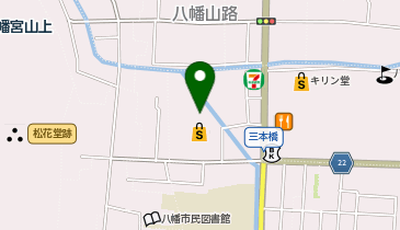 スギ薬局 ファミレやわた店の地図画像