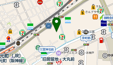 スギドラッグ 三宮センター街2丁目店の地図画像