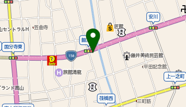 スギドラッグ 高山本町店の地図画像