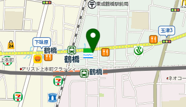 スギドラッグ 鶴橋駅東店の地図画像