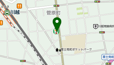 スギ薬局 在宅調剤センター川越店の地図画像