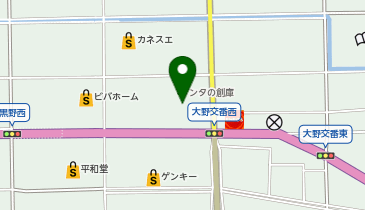 スギドラッグ 揖斐大野店の地図画像