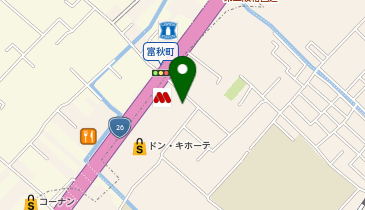 スギドラッグ 和泉富秋店の地図画像