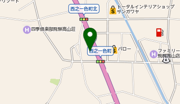 スギドラッグ 高山西之一色店の地図画像