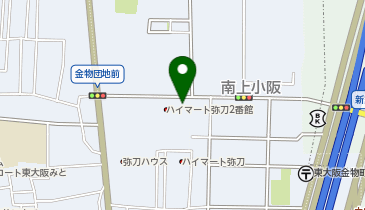 スギドラッグ 東大阪友井店の地図画像