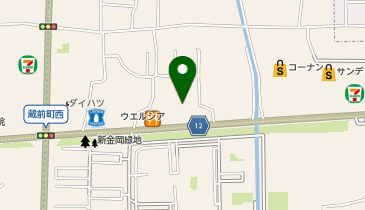 スギ薬局 堺蔵前店の地図画像