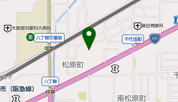 スギ薬局 高槻松原町店の地図画像