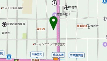 スギドラッグ 五条烏丸店の地図画像