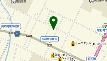 スギドラッグ 高岡美幸町店の地図画像