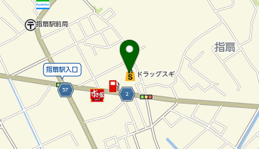 スギドラッグ 指扇店の地図画像