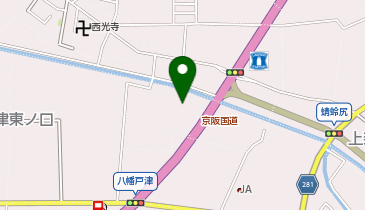 ジャパン 八幡店の地図画像