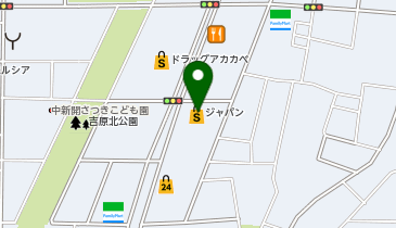 ジャパン 東大阪吉田店の地図画像