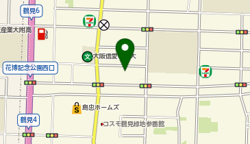 ジャパン 鶴見店の地図画像
