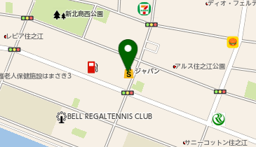 ジャパン 住之江店の地図画像