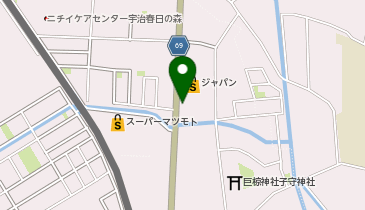 ジャパン 宇治小倉店の地図画像