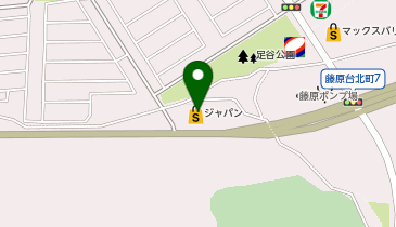 ジャパン 神戸藤原台店の地図画像